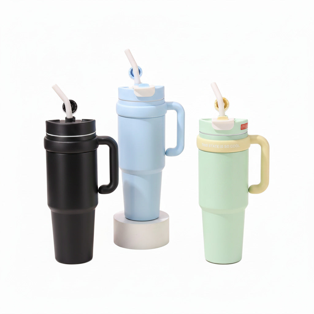 1000ml insulated tumbler with handle