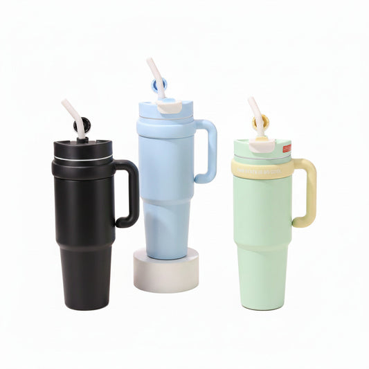 1000ml insulated tumbler with handle