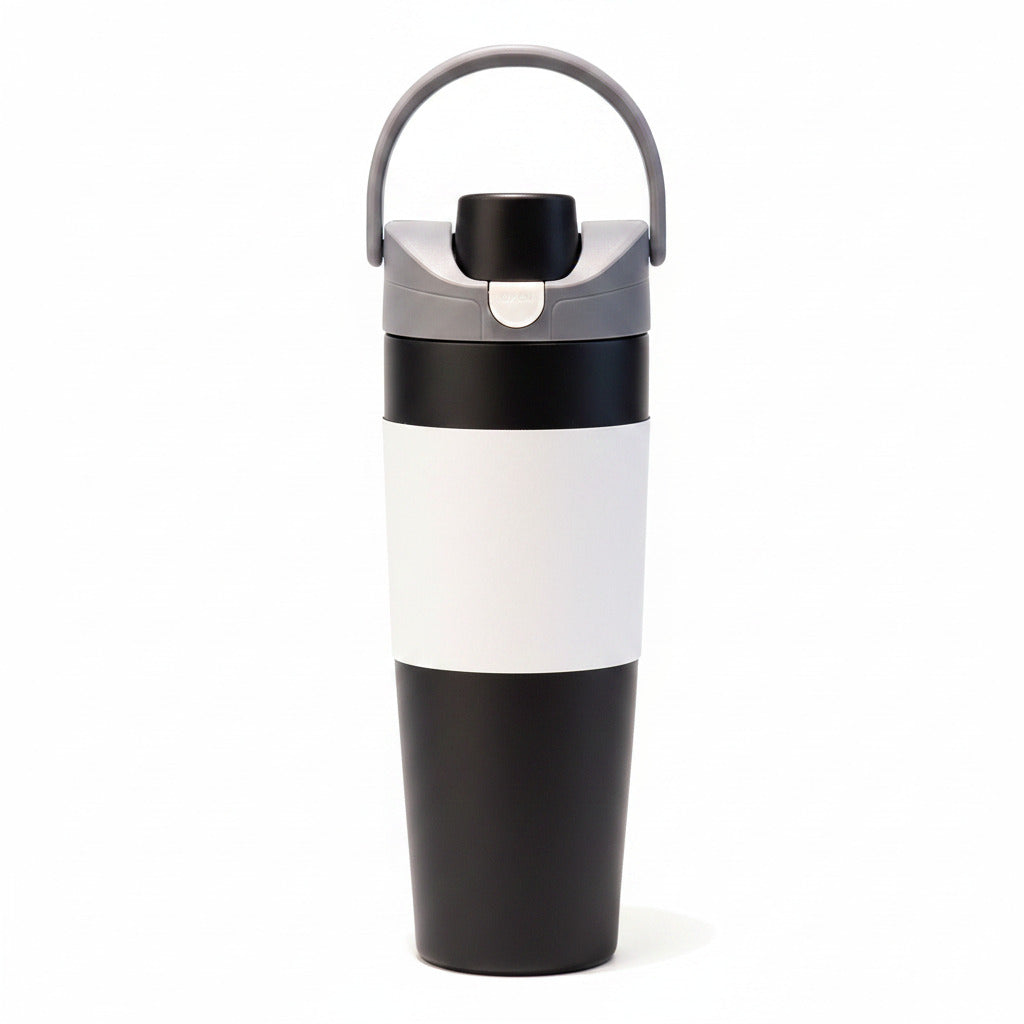 900ml insulated travel mug, front view