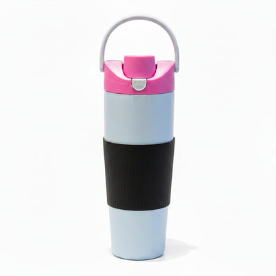 900ml insulated travel mug in a car cup holder