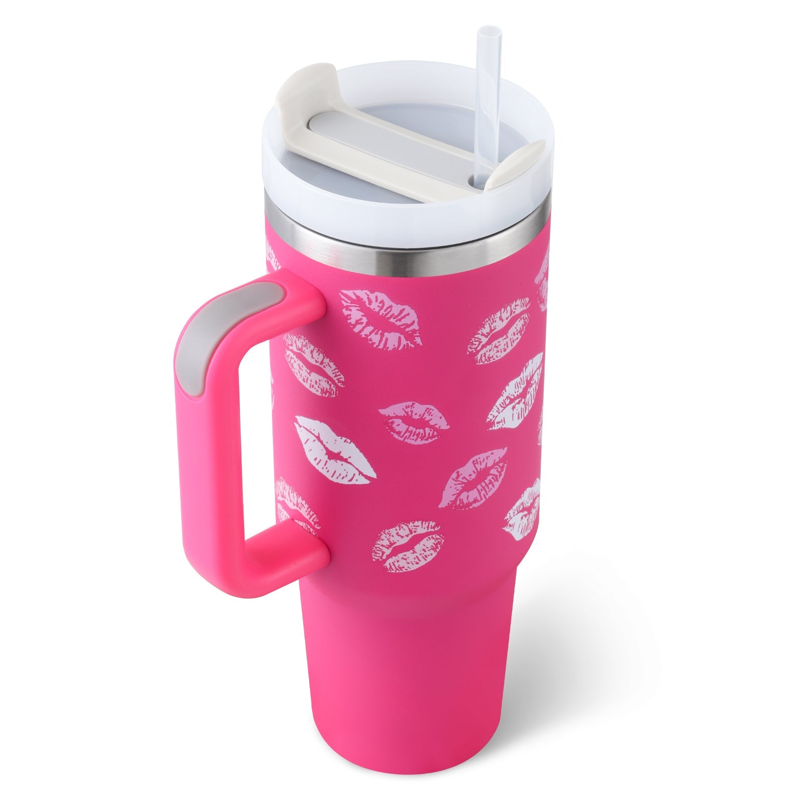 40oz insulated tumbler, front view