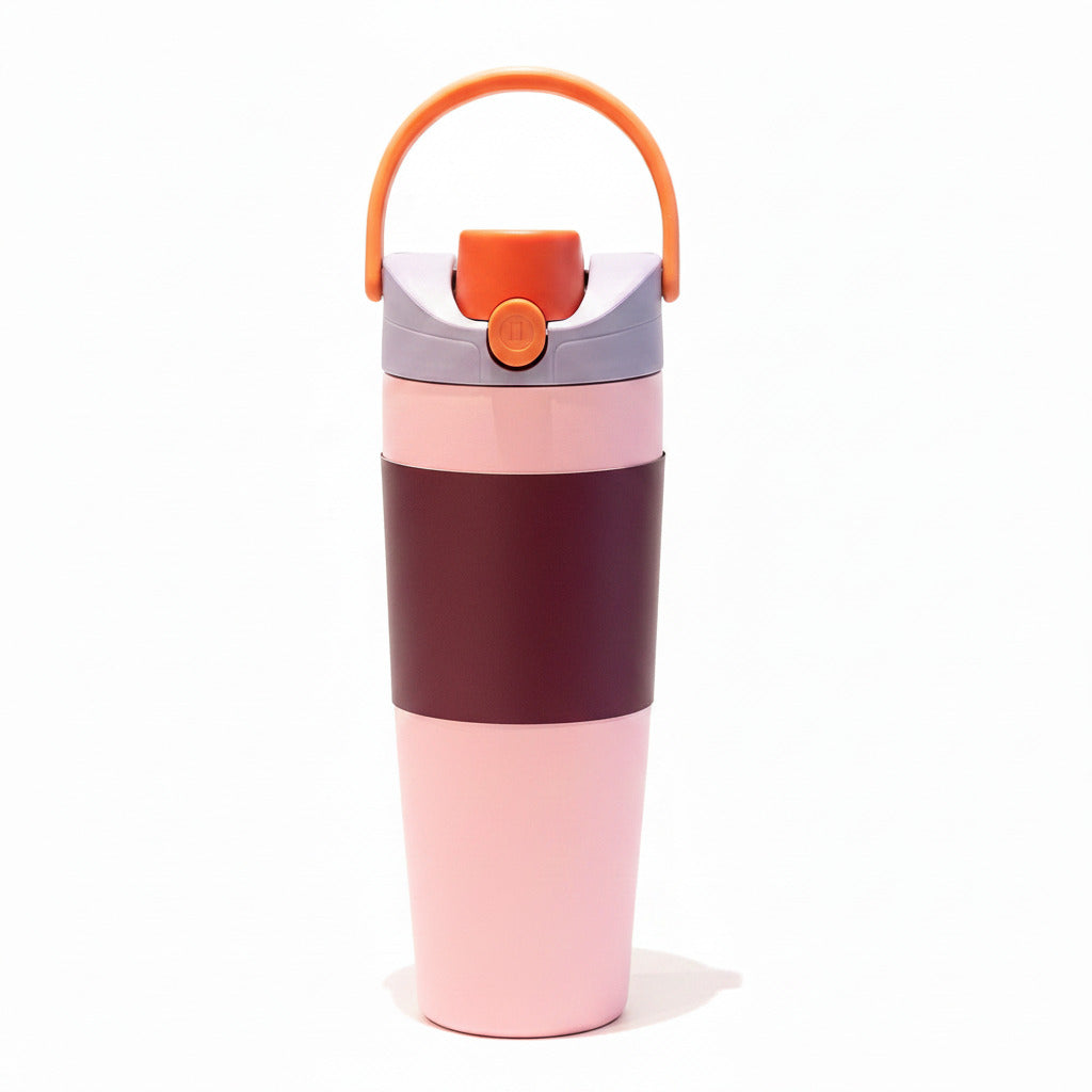 900ml straight-sided insulated travel mug